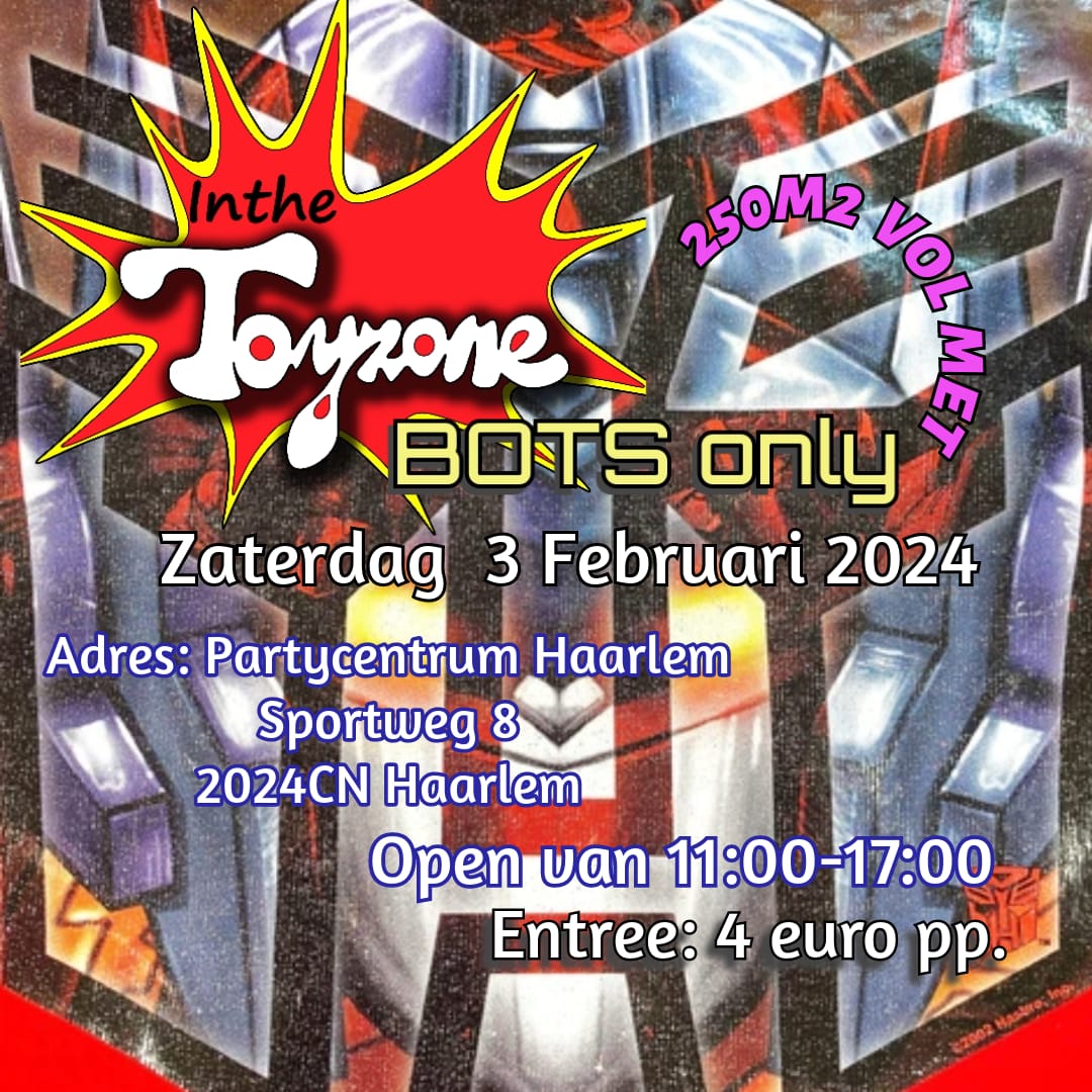 Spotlight afbeelding In the Toyzone bots only zaterdag 3 februari 2024